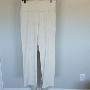 Athleta Delancey straight leg pants-Braiden Cream-M